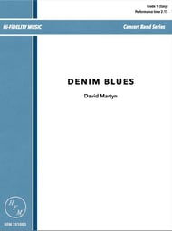 Denim Blues Concert Band sheet music cover Thumbnail